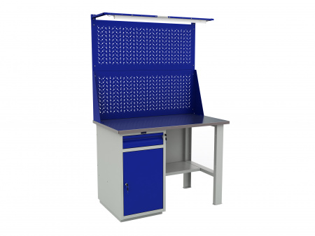 Верстак PROFI W (1200 WD2/F1 2 экрана с освещением)